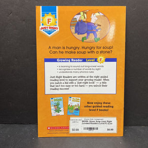 Stone Soup (Just Right Leveled Readers Level F) (Liza Charlesworth) -reader