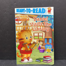 Load image into Gallery viewer, Daniel Visits the Library (Ready To Read Level Pre) (Daniel Tiger&#39;s Neighborhood) -character reader
