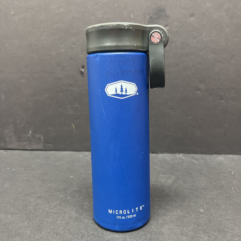 Water Bottle | 17 fl oz (500 ml ) | White Stainless Steel