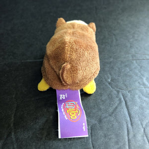 Owl/Raccoon Reversible Mini Plush