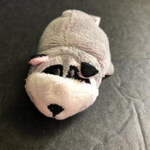 Load image into Gallery viewer, Owl/Raccoon Reversible Mini Plush
