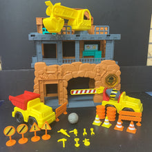 Load image into Gallery viewer, Mega Construction Site Playset w/Accessories &amp; Vehicles Battery Operated
