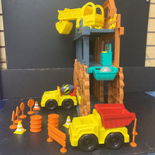 Load image into Gallery viewer, Mega Construction Site Playset w/Accessories &amp; Vehicles Battery Operated
