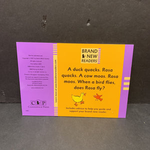 Rosa at the Farm (Brand New Readers) -reader