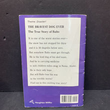 Load image into Gallery viewer, The Bravest Dog Ever: The True Story of Balto -educational reader

