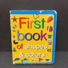 Load image into Gallery viewer, My First Book of Shapes and Colors -board

