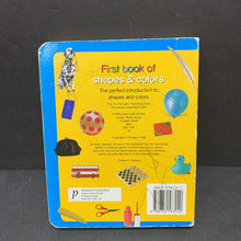 Load image into Gallery viewer, My First Book of Shapes and Colors -board
