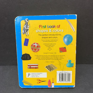 My First Book of Shapes and Colors -board