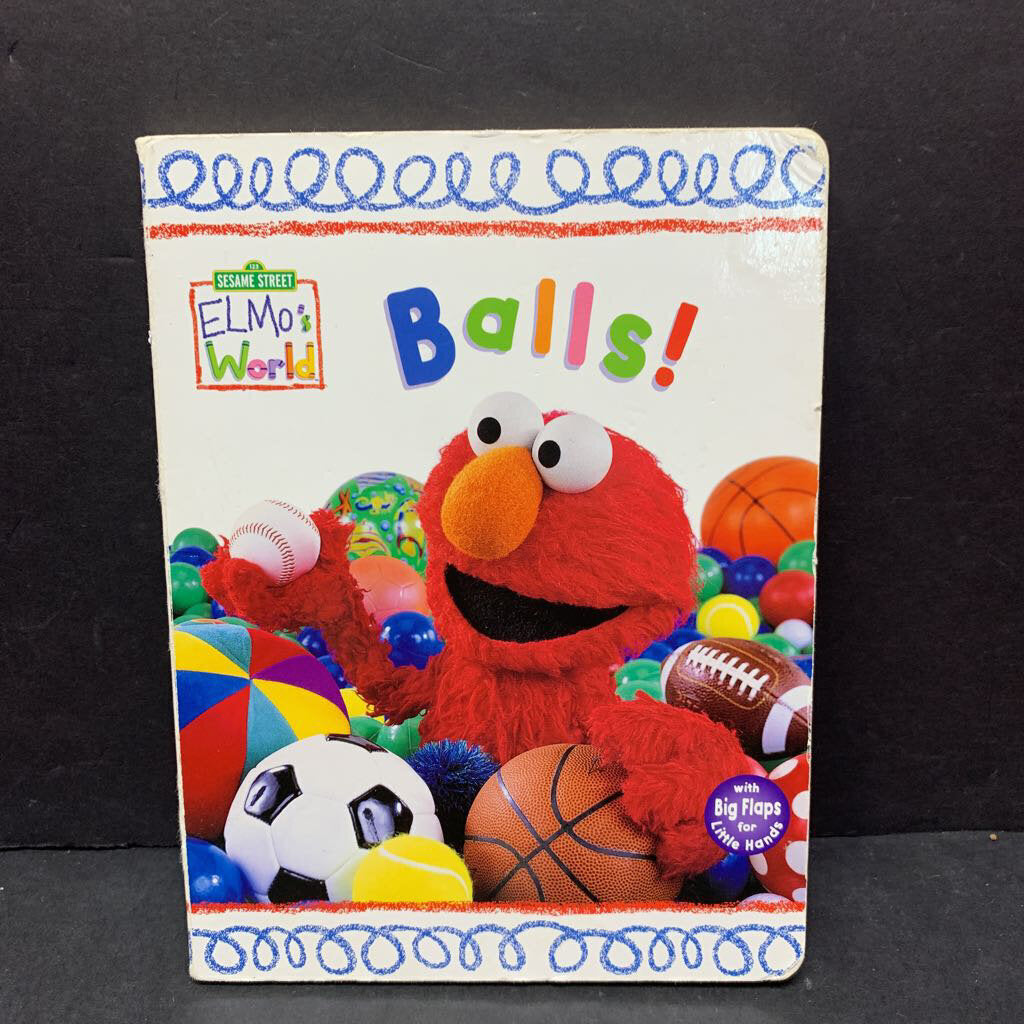 Balls! (Sesame Street Elmo's World) -character board – Encore Kids ...