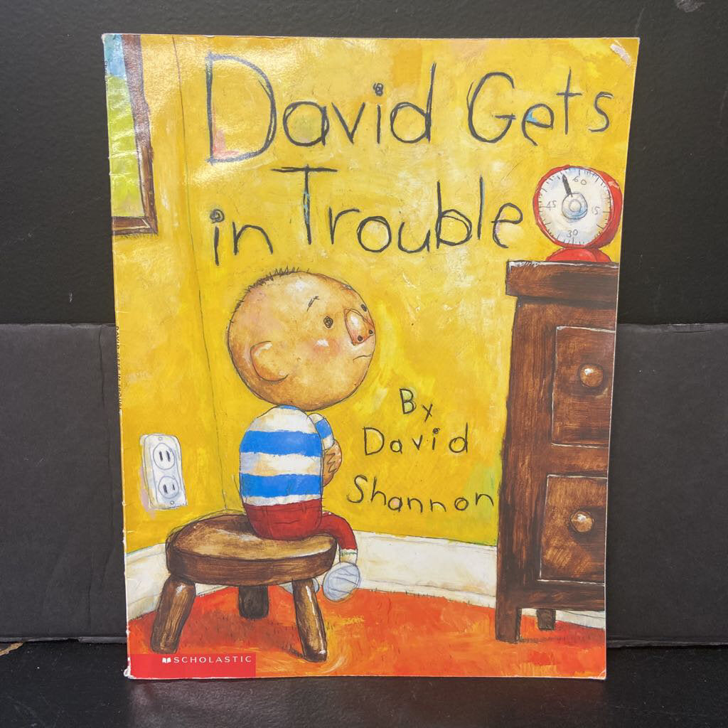 David Gets in Trouble (David Shannon) -paperback character