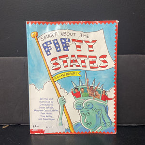 Smart About the Fifty States: A Class Report (USA) (Notable Place) -educational paperback