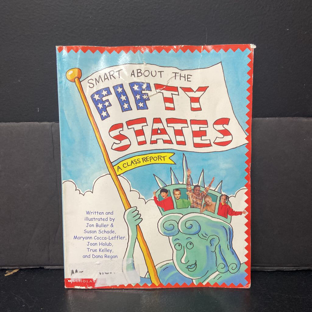 Smart About the Fifty States: A Class Report (USA) (Notable Place) -educational paperback