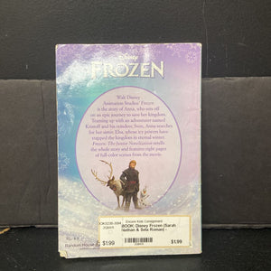 Disney Frozen (Sarah Nathan & Sela Roman) -paperback chapter novelization