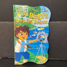 Load image into Gallery viewer, Diego&#39;s Deep Sea Rescue (Go Diego Go!) -character board
