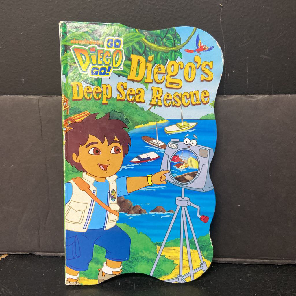 Diego's Deep Sea Rescue (Go Diego Go!) -character board