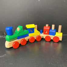 Load image into Gallery viewer, Wooden Stacking Train
