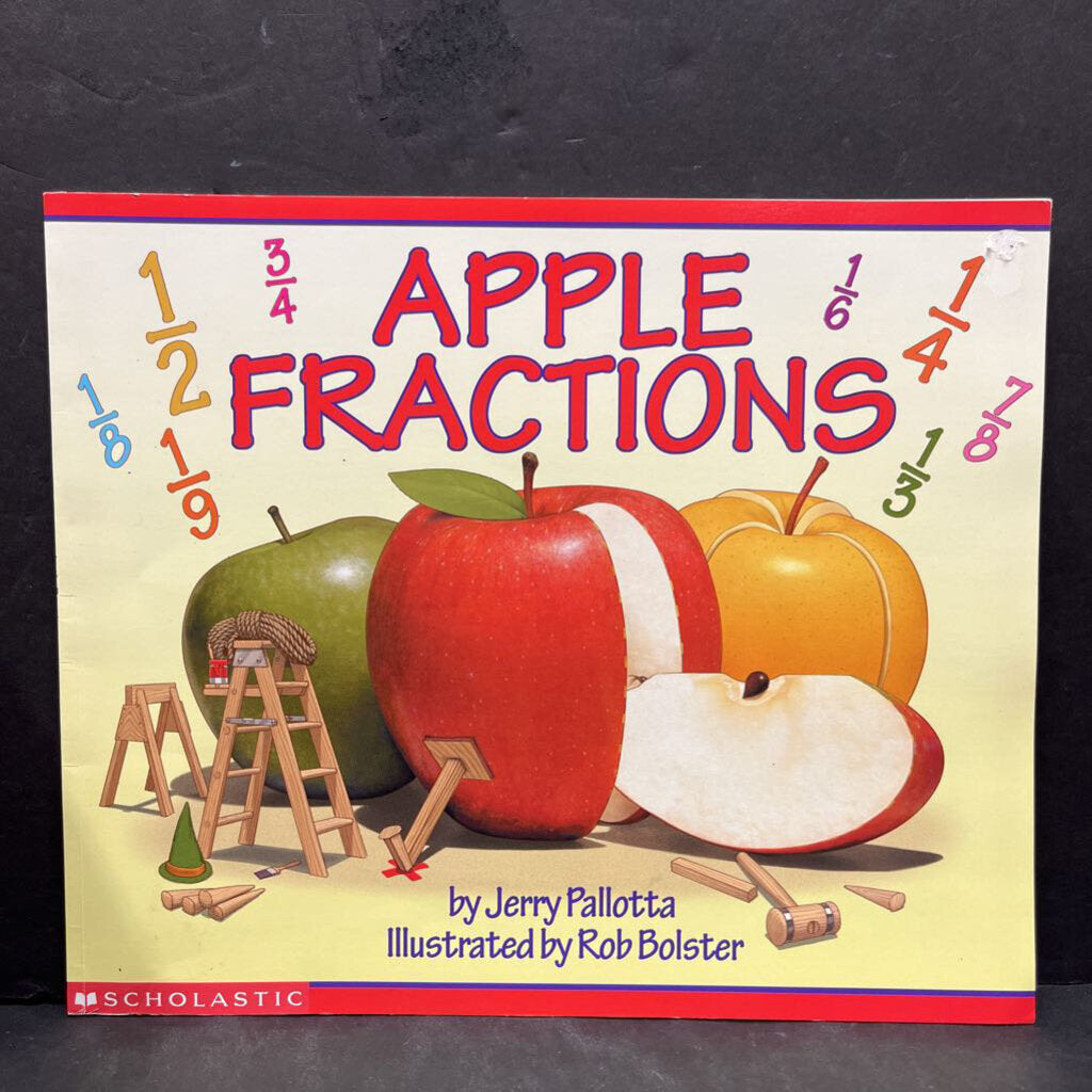 Apple Frations (Jerry Pallotta) -paperback educational
