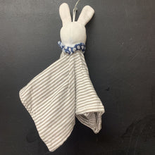 Load image into Gallery viewer, Striped Bunny Security Blanket

