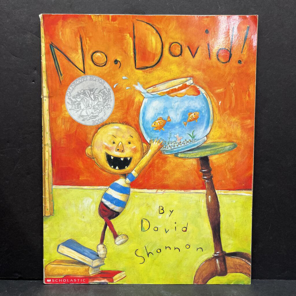 No, David David Shannon Artwork Autographed Author First Edition RARE