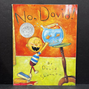 No, David! (David Shannon) -character paperback