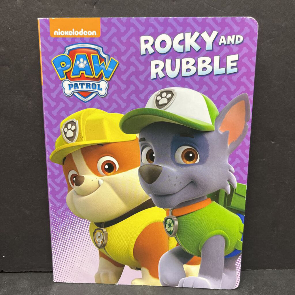 Rocky and Rubble (Paw Patrol) -character board