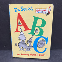 Load image into Gallery viewer, ABC -dr. seuss board
