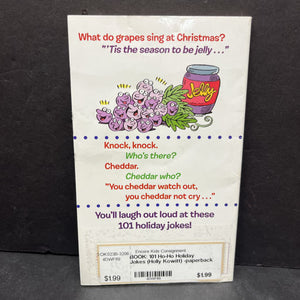 101 Ho-Ho Holiday Jokes (Holly Kowitt) -paperback humor