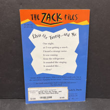 Load image into Gallery viewer, Elvis the Turnip... and Me (The Zack Files) (Dan Greenburg) -paperback series
