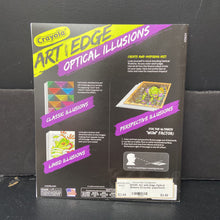 Load image into Gallery viewer, Art with Edge Optical Illusions (Crayola) -paperback activity
