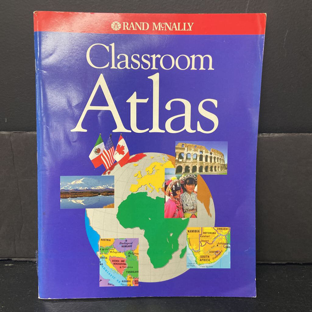 Rand Mcnally Classroom Atlas -paperback educational