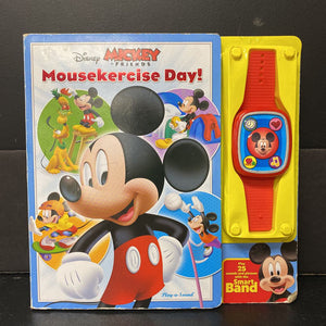 Mousekercise Day (Disney Mickey & Friends) -board character