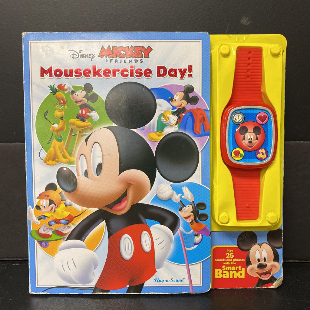 Mousekercise Day (Disney Mickey & Friends) -board character
