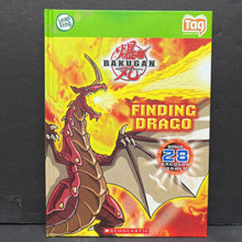 Load image into Gallery viewer, Finding Drago (Bakugan Battle Brawlers) (Leap Frog Tag) -hardcover character interactive

