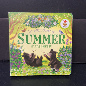 Summer in the Forest (Rusty Finch) -board