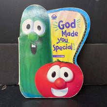 Load image into Gallery viewer, God Made You Special (VeggieTales) -board character religion
