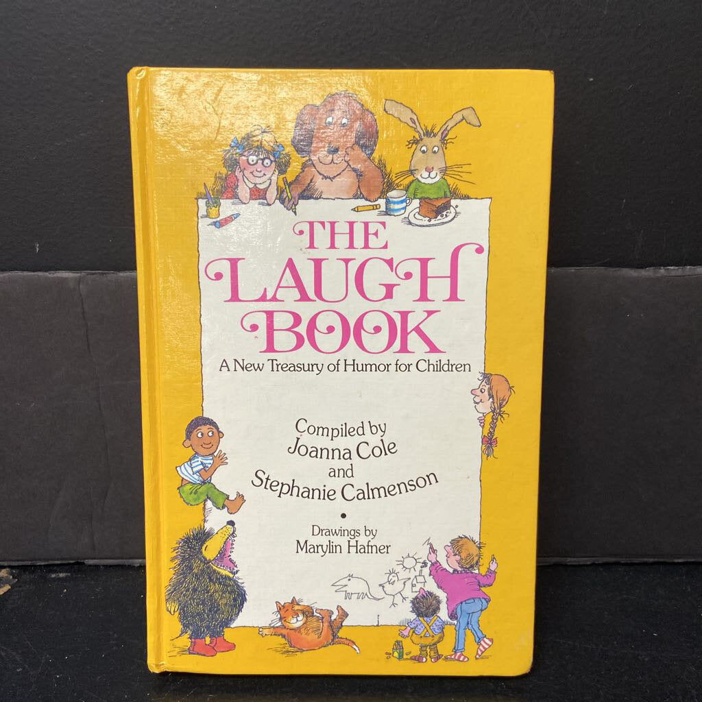The Laugh Book: A New Treasury of Humor for Children (Joanna Cole & Stephanie Calmenson) -hardcover humor