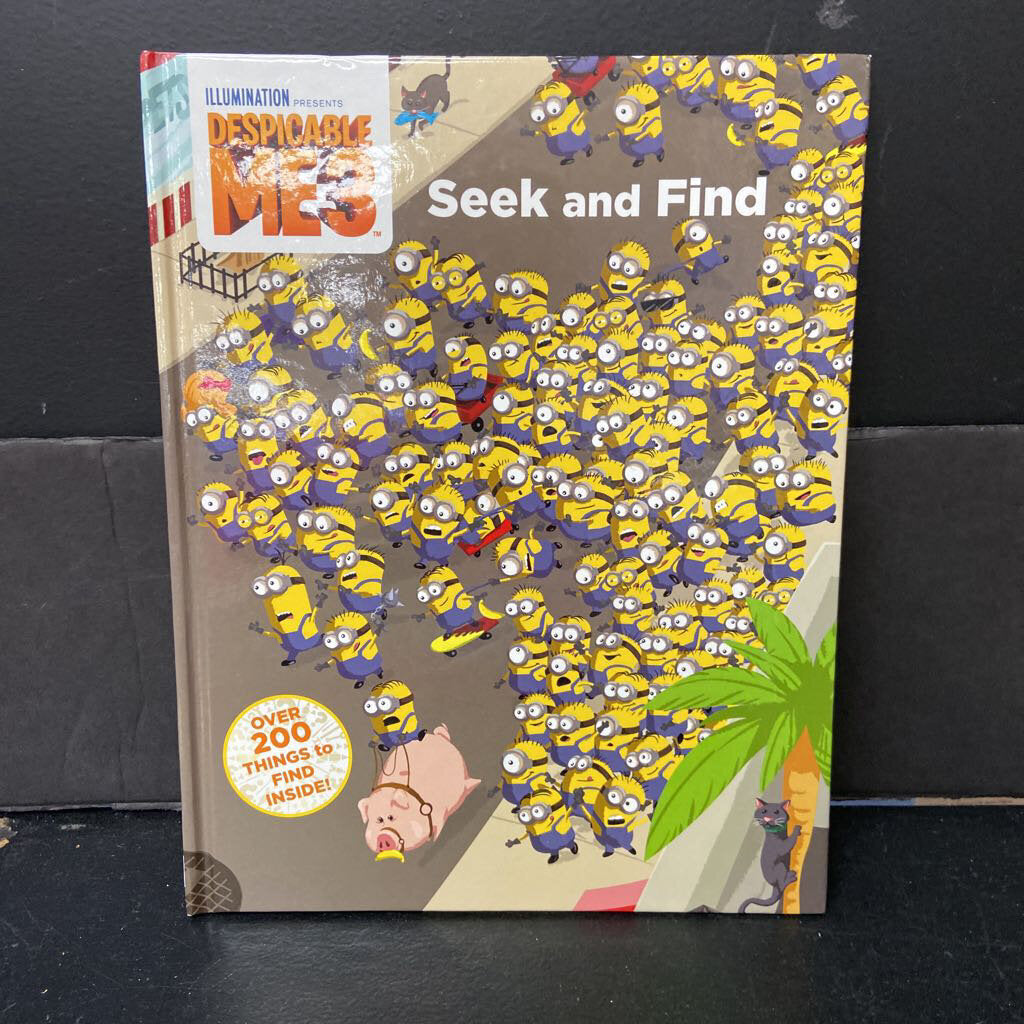 Despicable Me 3 Seek and Find -look & find character