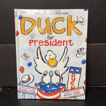 Load image into Gallery viewer, Duck for President (Doreen Cronin) -hardcover
