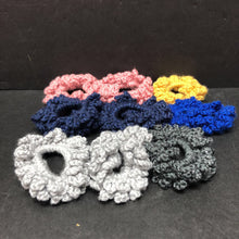 Load image into Gallery viewer, 9pk Knitted Hair Scrunchies
