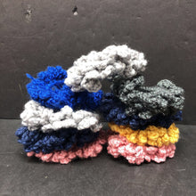 Load image into Gallery viewer, 9pk Knitted Hair Scrunchies
