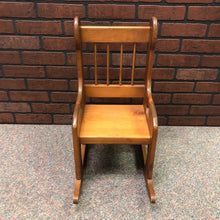 Load image into Gallery viewer, Kids Wooden Rocking Chair
