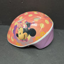 Load image into Gallery viewer, Sparkly Minnie Mouse Bike/Bicycle Helmet
