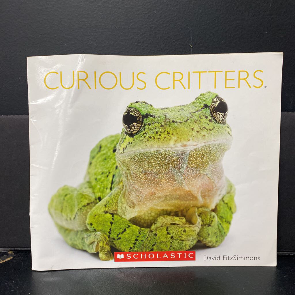 Curious Critters (David FitzSimmons) -paperback educational