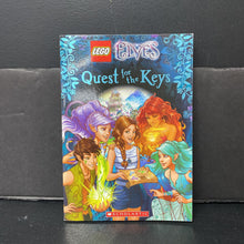Load image into Gallery viewer, Quest for the Keys (Lego Elves) (Stacia Deutsch) -paperback character series

