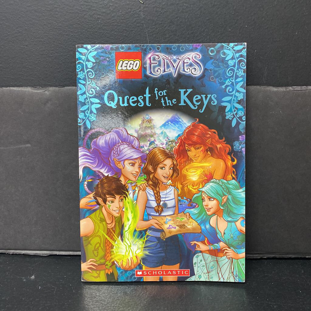 Quest for the Keys (Lego Elves) (Stacia Deutsch) -paperback character series
