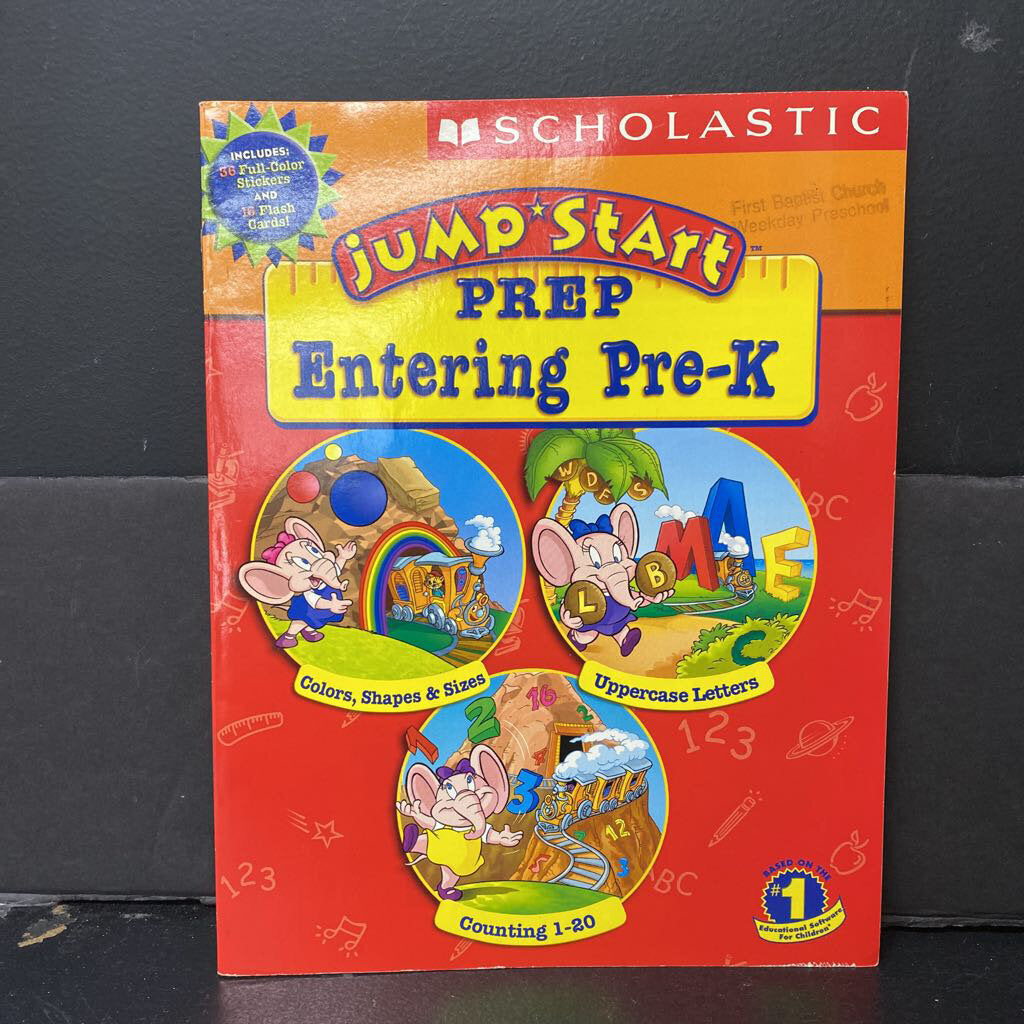Prep Entering Pre-K (Jumpstart) -workbook