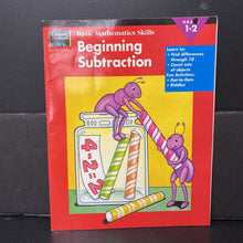 Load image into Gallery viewer, Beginning Subtraction (Grade 1 &amp; 2) -workbook
