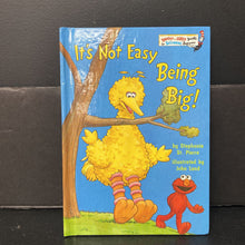 Load image into Gallery viewer, It&#39;s Not Easy Being Big! (Sesame Street) (Stephanie St. Pierre) -dr. seuss character
