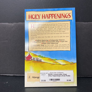 Catastrophic Kings (Holy Happenings) (Andy Robb) (Notable Event - Biblical) -educational paperback religion