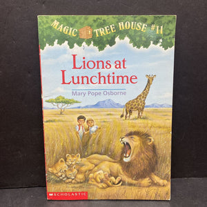 Lions at Lunchtime (Magic Tree House) (Mary Pope Osborne) -paperback series